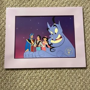 Disney Store Lithograph Aladdin and the King of Thieves